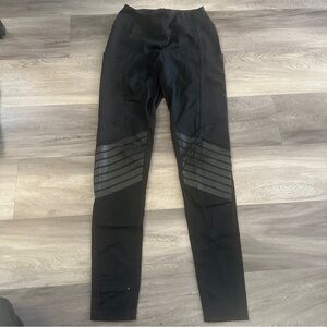 5.11 Black Moto Leggings - Size 2